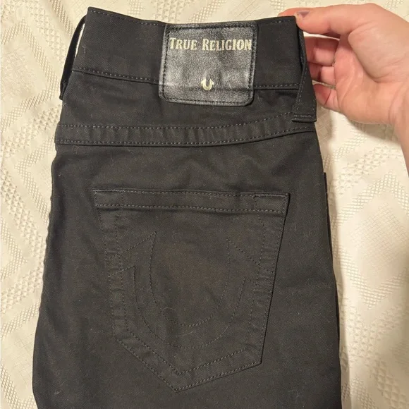 True Religion - Black Jeans for Men (Rocco Relaxed Skinny) - Picture 5 of 6